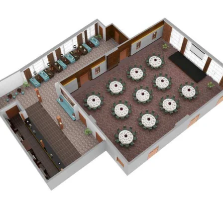 Our Breakout Area Located outside of the Hamilton Suite